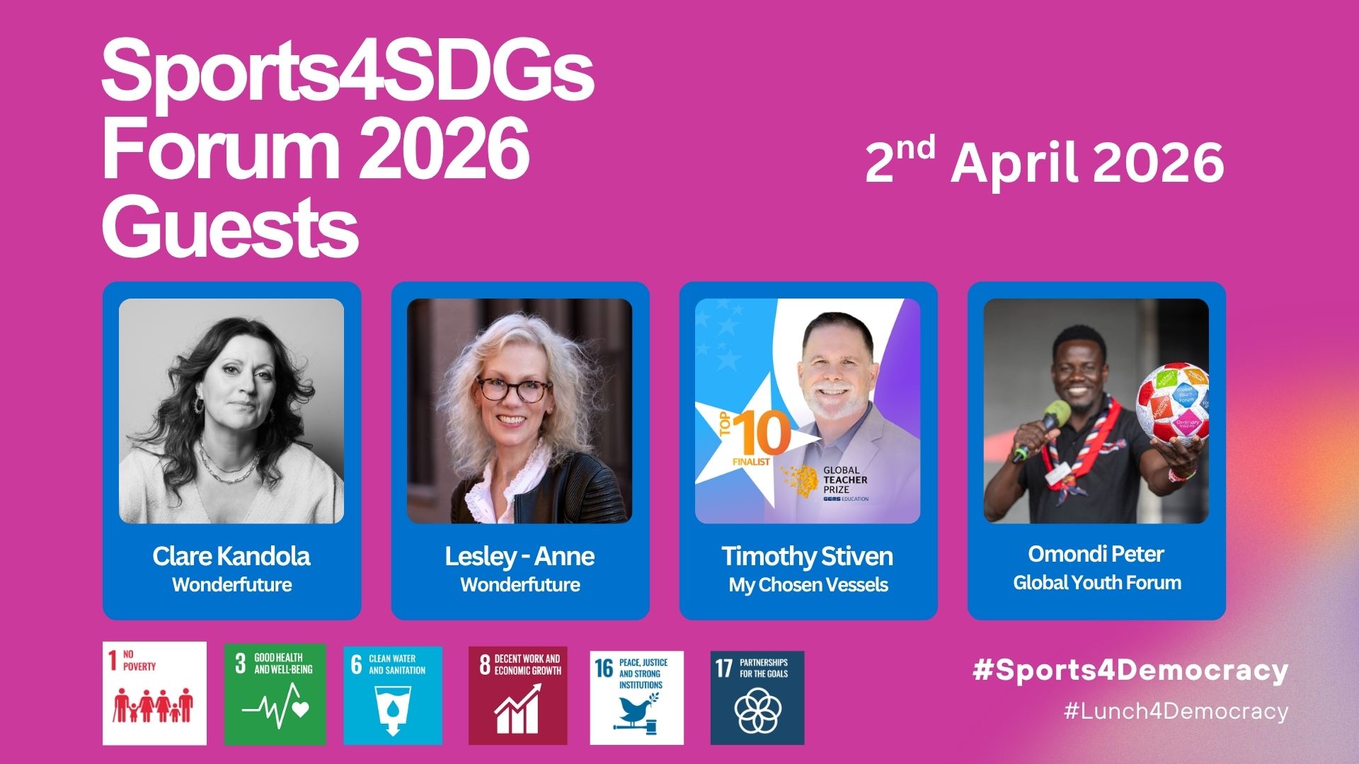 Sports4Democracy Forum 2026